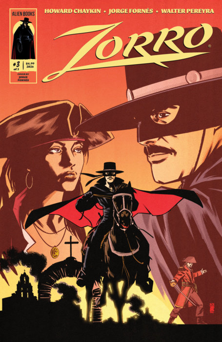Zorro #3 Cover A (Fornés)