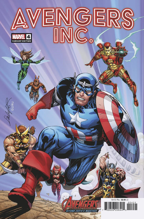 AVENGERS INC. 4 SALVADOR LARROCA AVENGERS 60TH VARIANT