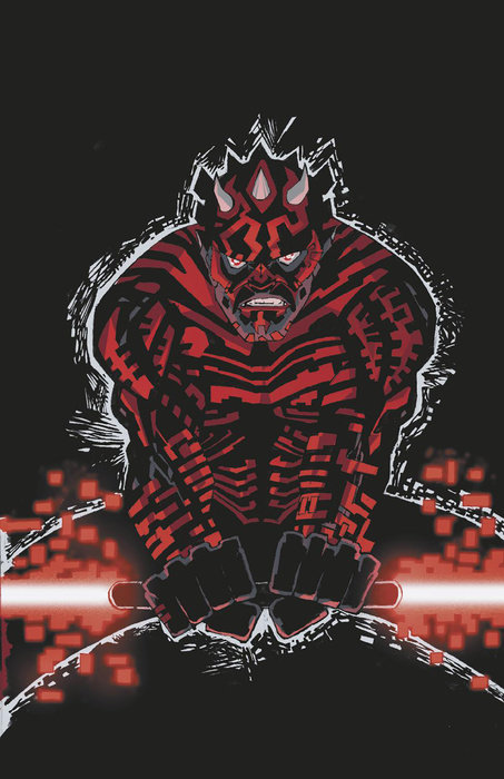 STAR WARS: DARTH MAUL - BLACK, WHITE & RED #1 FRANK MILLER VIRGIN VARIANT