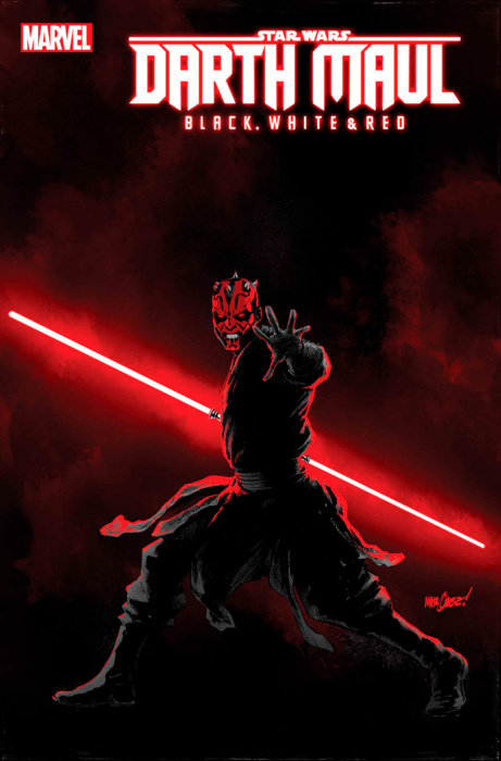 STAR WARS: DARTH MAUL - BLACK, WHITE & RED #2 DAVID MARQUEZ VARIANT