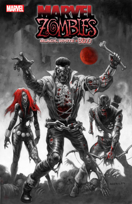 MARVEL ZOMBIES: BLACK, WHITE & BLOOD 3 ALEX HORLEY VARIANT