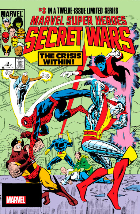 MARVEL SUPER HEROES SECRET WARS 3 FACSIMILE EDITION