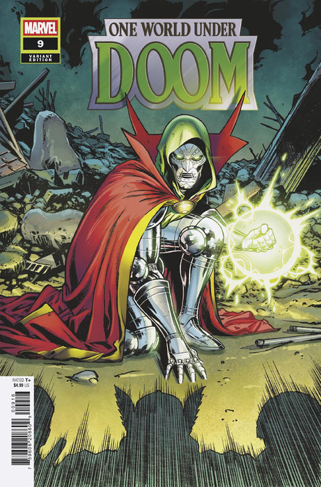 ONE WORLD UNDER DOOM #9 MATTEO DELLA FONTE VARIANT