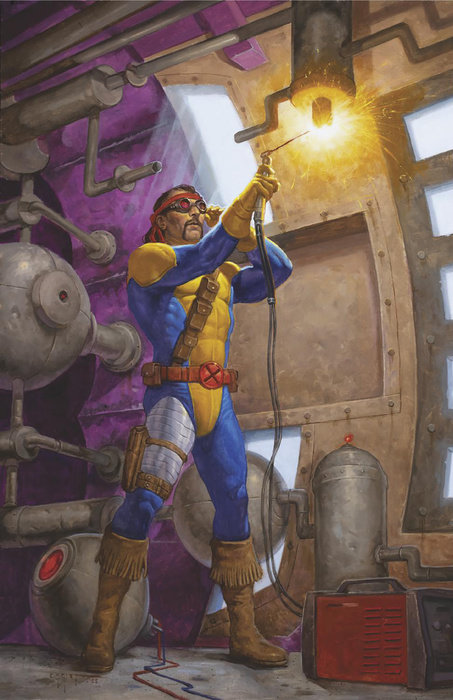 X-FORCE #9 E.M. GIST FORGE VIRGIN VARIANT [XMH]