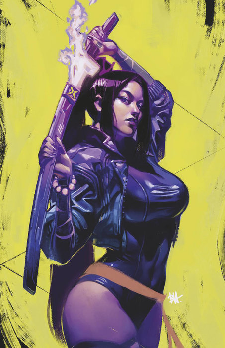 PSYLOCKE #5 BEN HARVEY PSYLOCKE VIRGIN VARIANT
