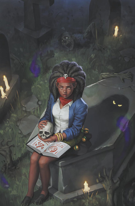 DOOM ACADEMY #5 WOO-CHUL LEE ZOEY LAVEAU VIRGIN VARIANT [DOOM]