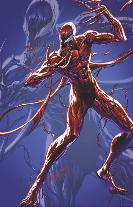 EDDIE BROCK: CARNAGE #7 J. SCOTT CAMPBELL JUST SPECTACULAR COLLECTION VIRGIN VARIANT