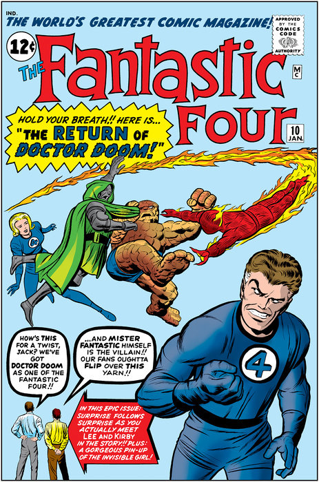 FANTASTIC FOUR #10 FACSIMILE EDITION