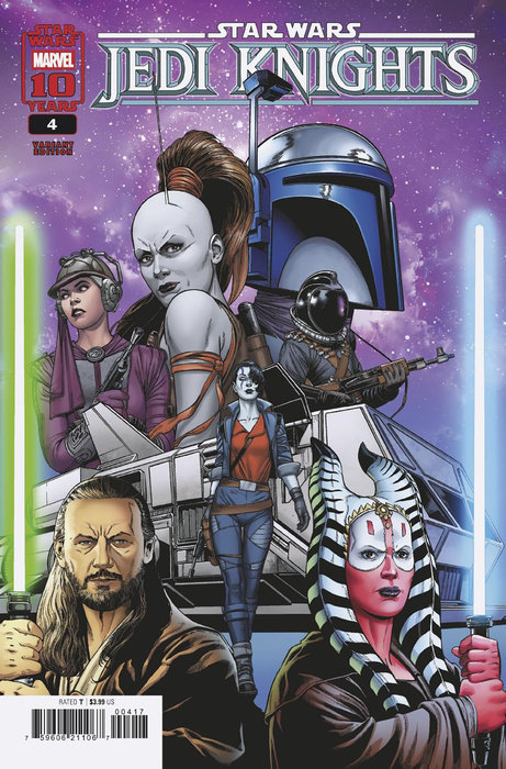 STAR WARS: JEDI KNIGHTS #4 RAMON ROSANAS VARIANT