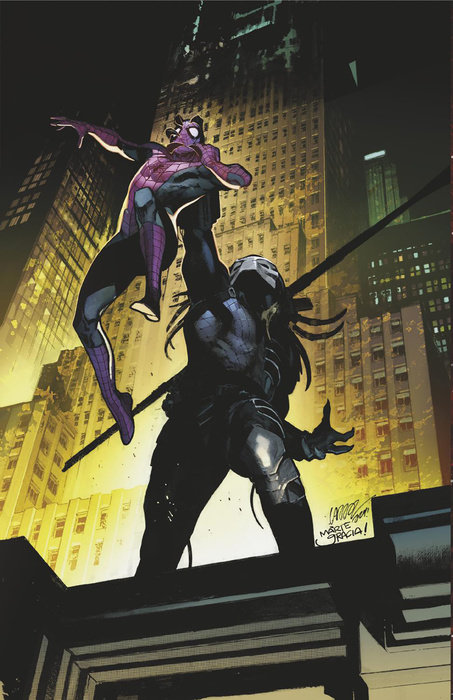 PREDATOR VS. SPIDER-MAN #1 PEPE LARRAZ RATIO VIRGIN 3RD PRINTING VARIANT