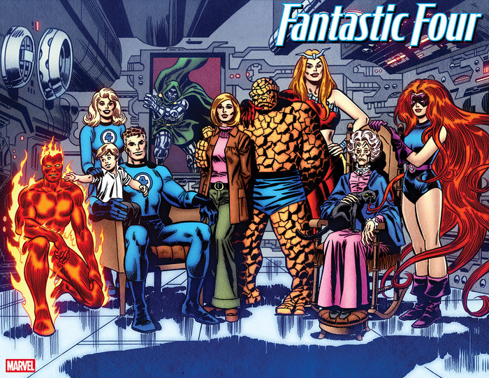 FANTASTIC FOUR #1 JOHN BUSCEMA REMASTERED VARIANT