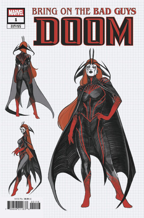 BRING ON THE BAD GUYS: DOOM #1 ALESSANDRO CAPPUCCIO DESIGN VARIANT