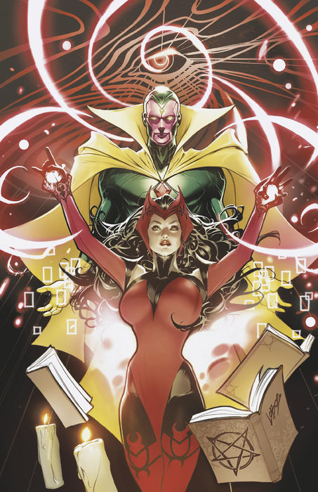 THE VISION & THE SCARLET WITCH #2 PABLO VILLALOBOS VIRGIN VARIANT