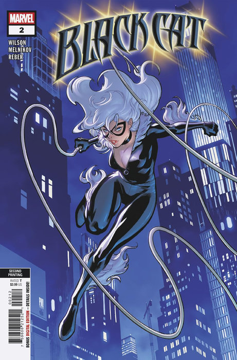 BLACK CAT #2 PACO MEDINA 2ND PRINTING VARIANT
