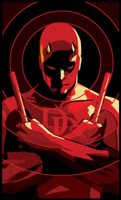 DAREDEVIL #1 LEE GARBETT RATIO VIRGIN 3RD PRINTING VARIANT