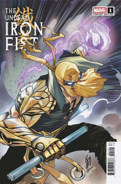 THE UNDEAD IRON FIST #1 STEFANO CASELLI VARIANT