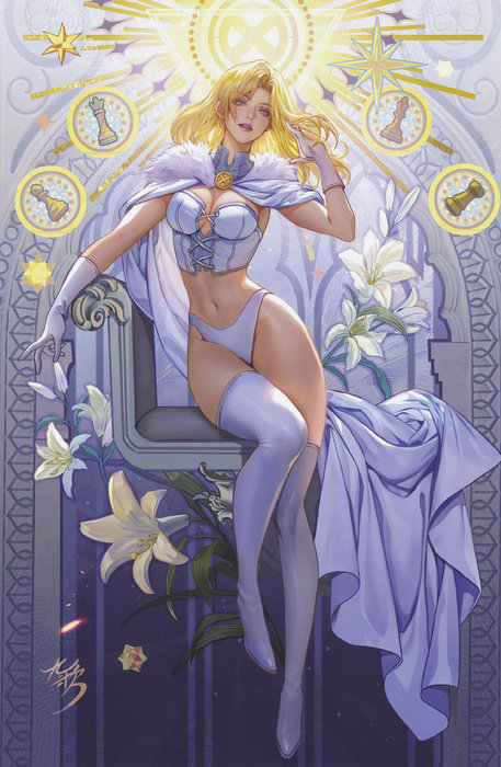 EMMA FROST: THE WHITE QUEEN #3 FANYANG EMMA FROST VIRGIN VARIANT
