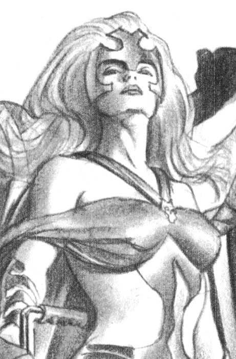 EMMA FROST: THE WHITE QUEEN #4 ALEX ROSS TIMELESS VIRGIN SKETCH VARIANT