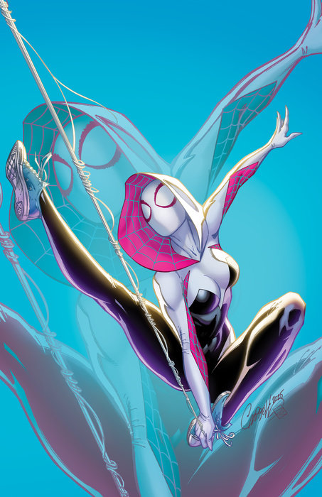 ALL-NEW SPIDER-GWEN: THE GHOST-SPIDER #1 J. SCOTT CAMPBELL JUST SPECTACULAR COLLECTION VIRGIN VARIANT