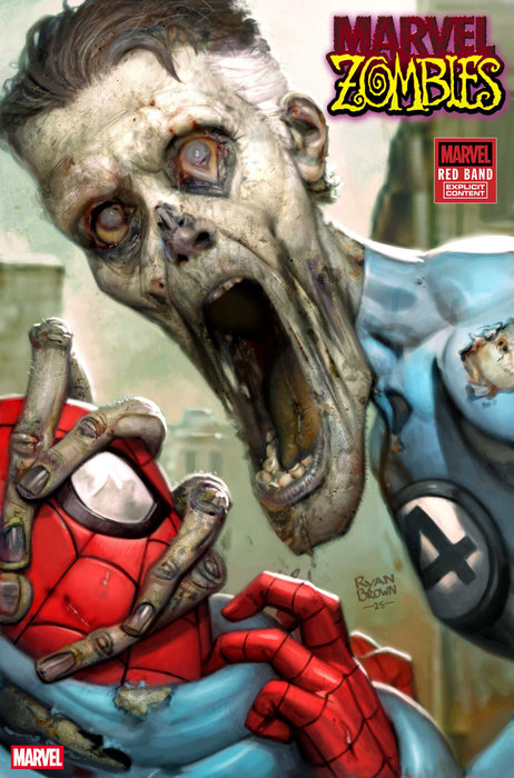 MARVEL ZOMBIES: RED BAND #1 RYAN BROWN VARIANT [POLYBAGGED]