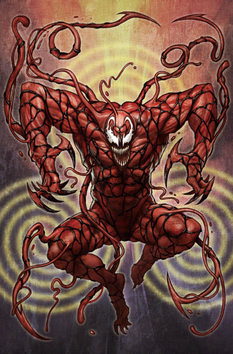 AMAZING SPIDER-MAN/VENOM: DEATH SPIRAL #1 STONEHOUSE CARNAGE VIRGIN VARIANT [DS]