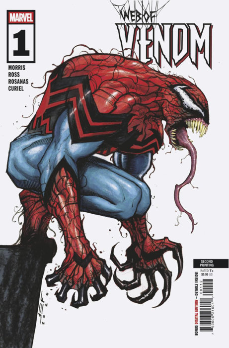 WEB OF VENOM #1 JUAN FERREYRA 2ND PRINTING VARIANT