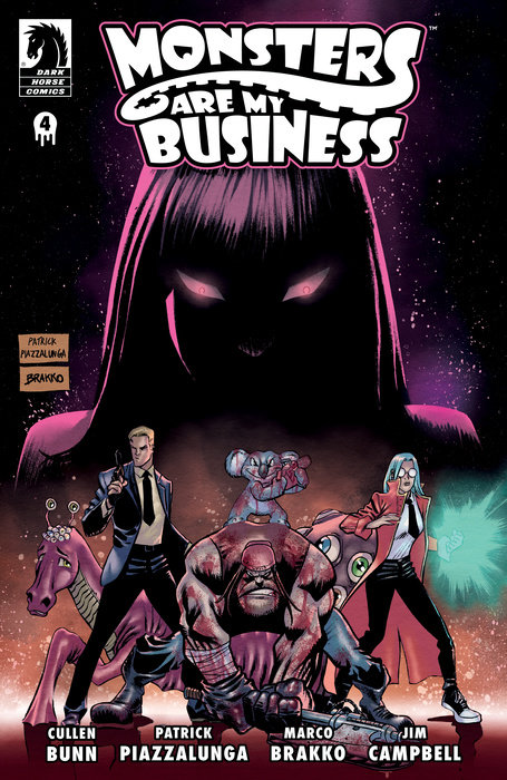 Monsters Are My Business (And Business is Bloody) #4 (CVR A) (Patrick Piazzalunga)