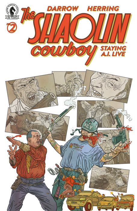 Shaolin Cowboy: Staying A.I.Live #2 (CVR A) (Geof Darrow)
