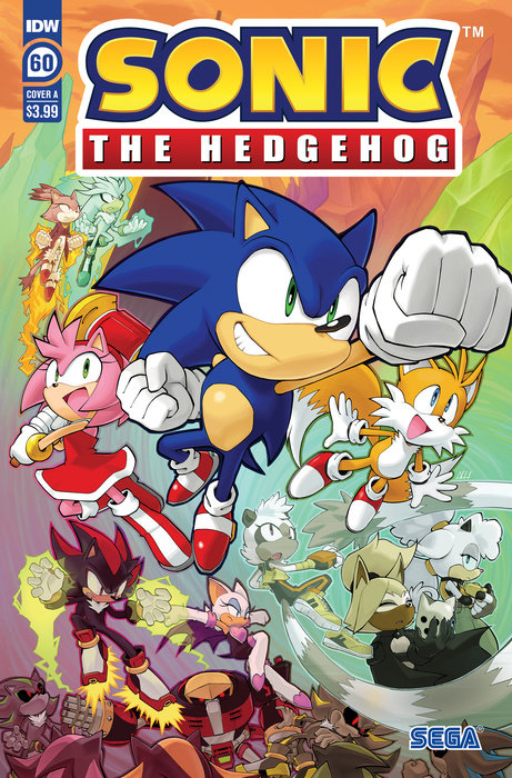Sonic the Hedgehog #60 Cover A (Hammerstrom)