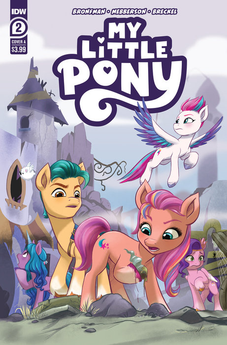 My Little Pony #2 Variant A (Mebberson)