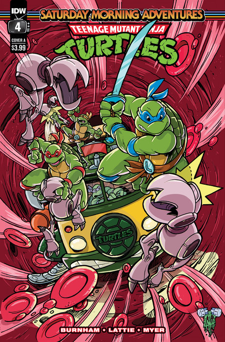 Teenage Mutant Ninja Turtles: Saturday Morning Adventures #4 Variant A (Lattie)