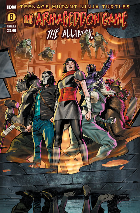 Teenage Mutant Ninja Turtles: The Armageddon Game--The Alliance #6 Cover A (Mercado)