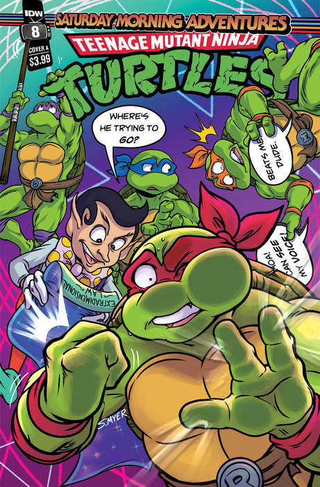 Teenage Mutant Ninja Turtles: Saturday Morning Adventures #8 Cover A (Myer)