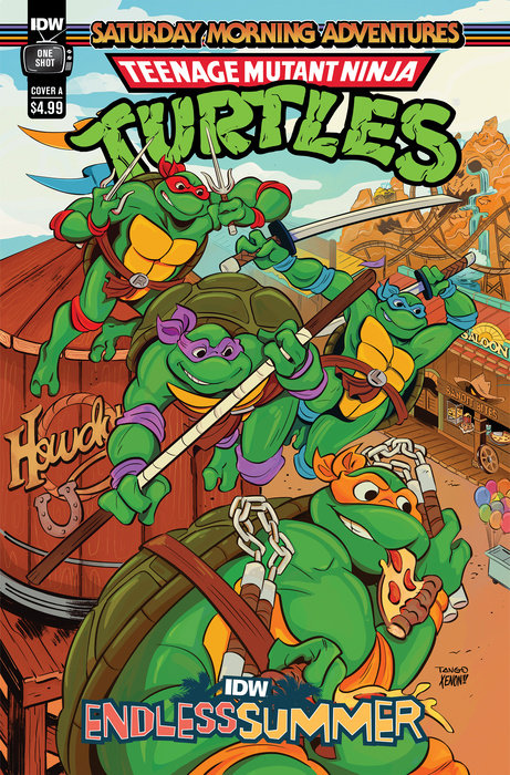 IDW Endless Summer--Teenage Mutant Ninja Turtles: Saturday Morning Adventures Cover A (Tango)