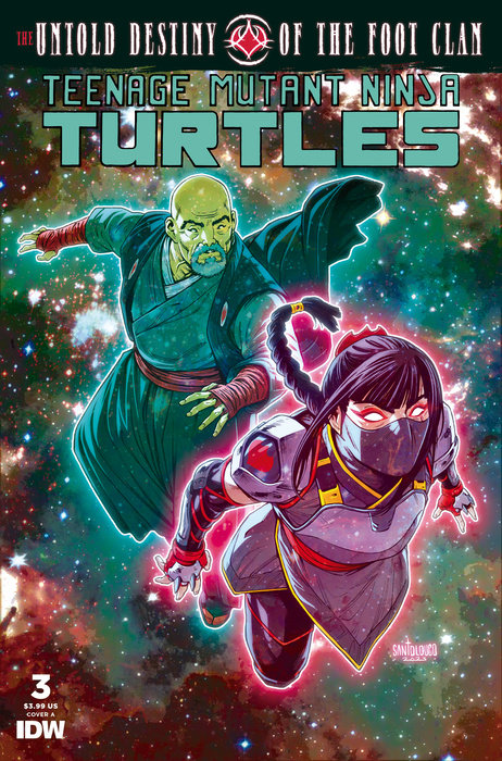 Teenage Mutant Ninja Turtles: The Untold Destiny of the Foot Clan #3 Cover A (Santolouco)