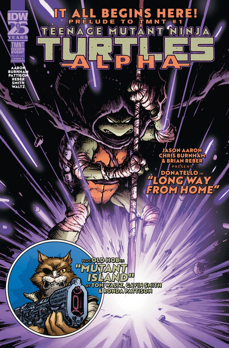 Teenage Mutant Ninja Turtles: Alpha Cover A (Burnham)