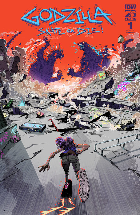 Godzilla: Skate or Die #3 Cover A (Joyce)