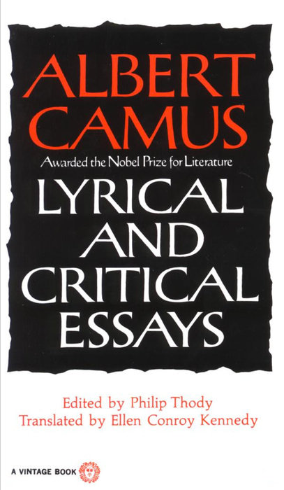 Lyrical and Critical Essays