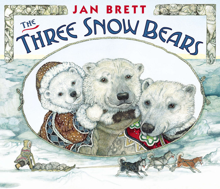 The Three Snow Bears (Oversized Lap Board Book)