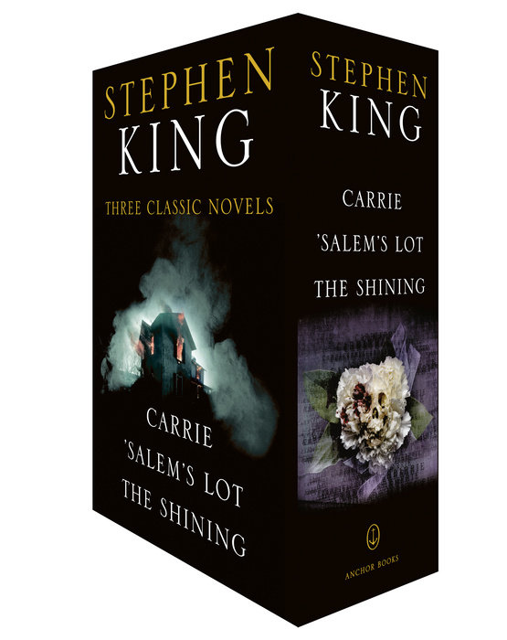 Stephen King Three Classic Novels Box Set: Carrie, 'Salem's Lot,The Shining
