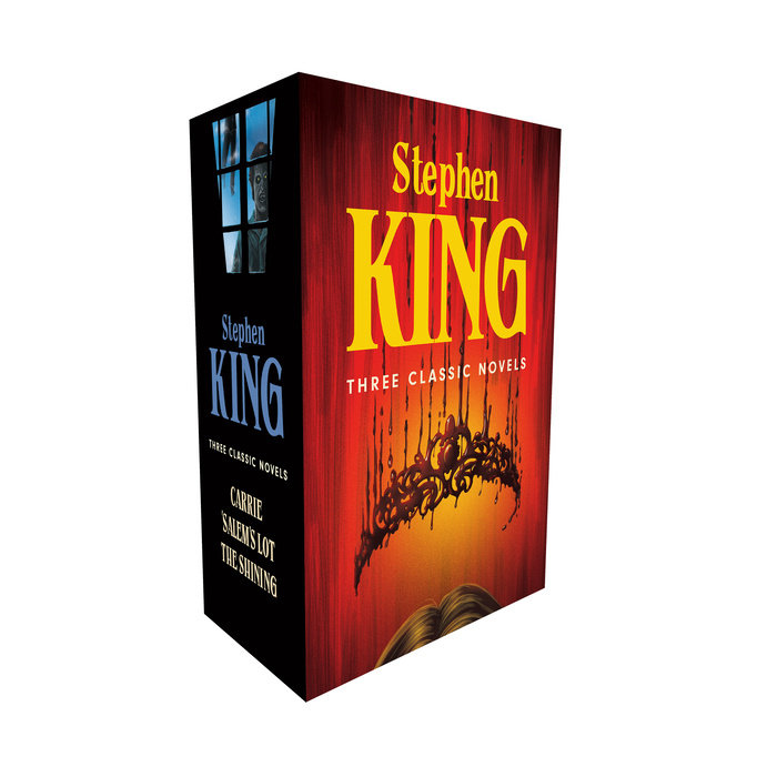 Stephen King Three Classic Novels Box Set: Carrie, 'Salem's Lot,The Shining