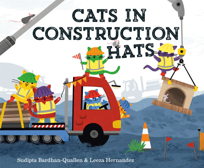 Cats in Construction Hats