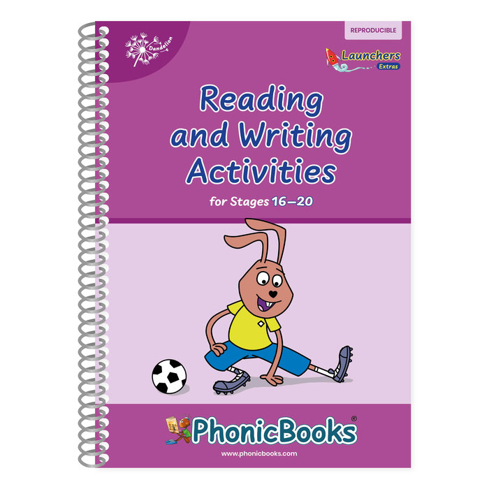 Phonic Books Dandelion Launchers Extras Stages 16-20 Reading and Writing Activities