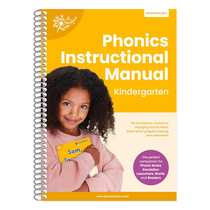 Phonic Books Dandelion Instructional Manual Kindergarten