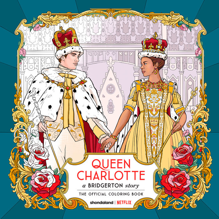 Queen Charlotte, A Bridgerton Story: The Official Coloring Book