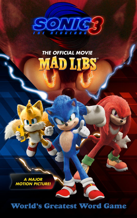 Sonic the Hedgehog 3: The Official Movie Mad Libs