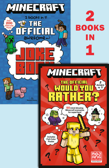 Minecraft 2-in-1: The Official Would You Rather/The Official Joke Book (Minecraft)