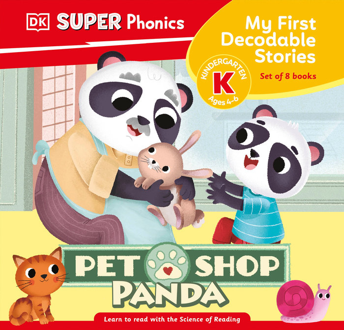 DK Super Phonics My First Decodable Stories Pet Shop Panda