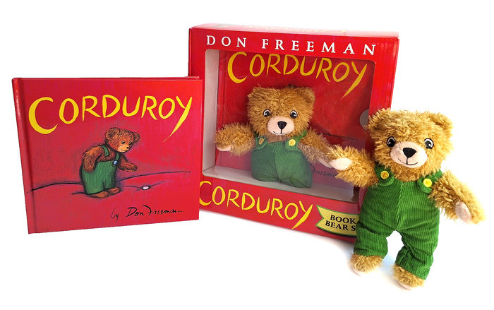 Corduroy Book and Bear