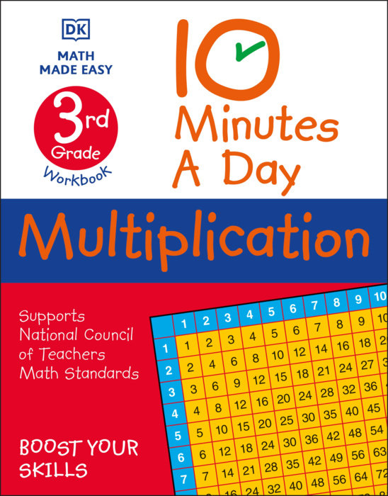 10 Minutes a Day Multiplication, 3rd Grade